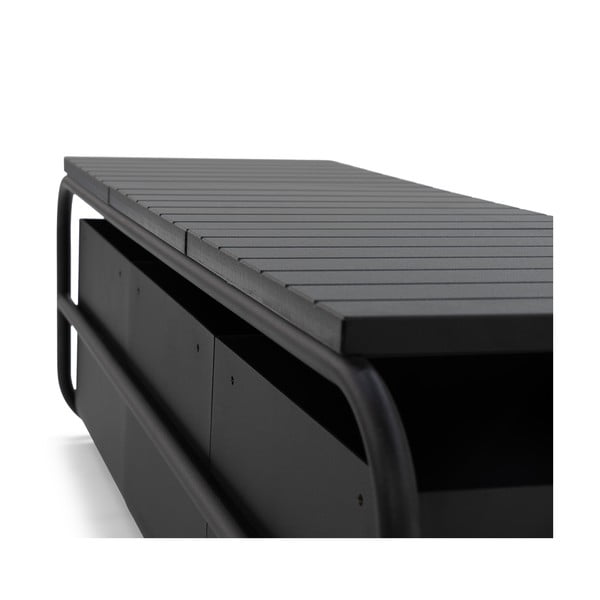 Černý kovový botník Astoria – Spinder Design-image-1