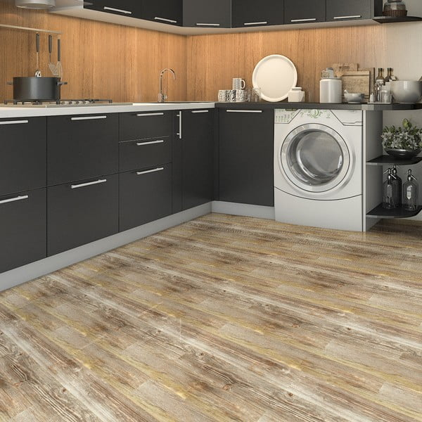 Samolepka na podlahu 90x60 cm Wooden Floor – Ambiance-image-2