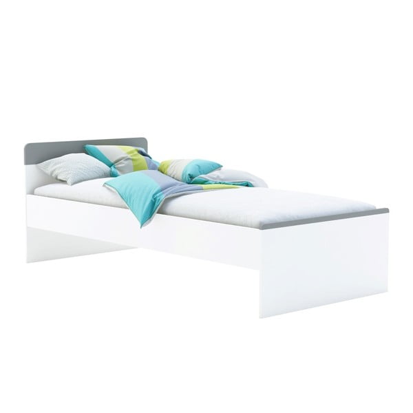 Bílá postel Demeyere Filou, 90 x 200 cm
