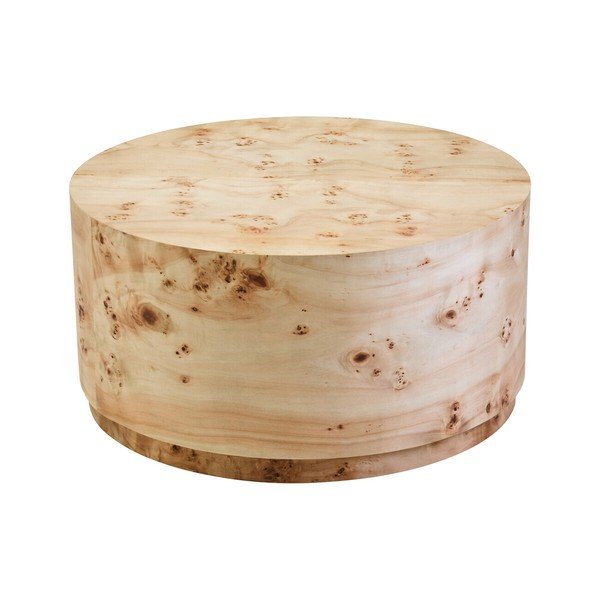 Kulatý konferenční stolek v přírodní barvě ø 80 cm Mota – Premier Housewares