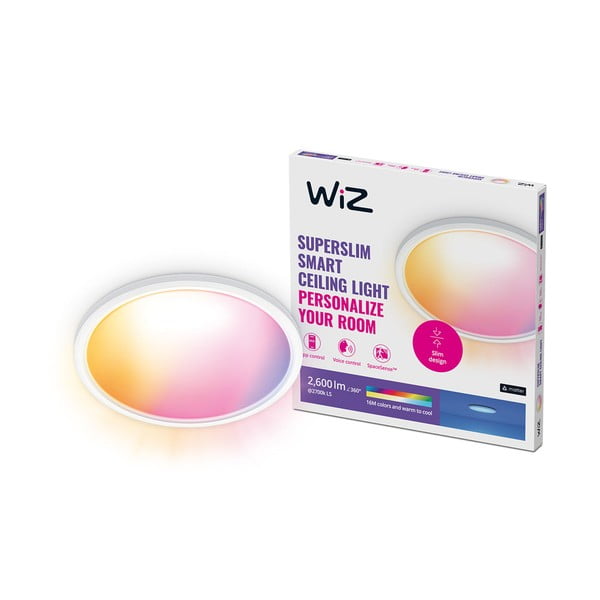 LED smart stropní svítidlo 22 W SuperSlim – WiZ
