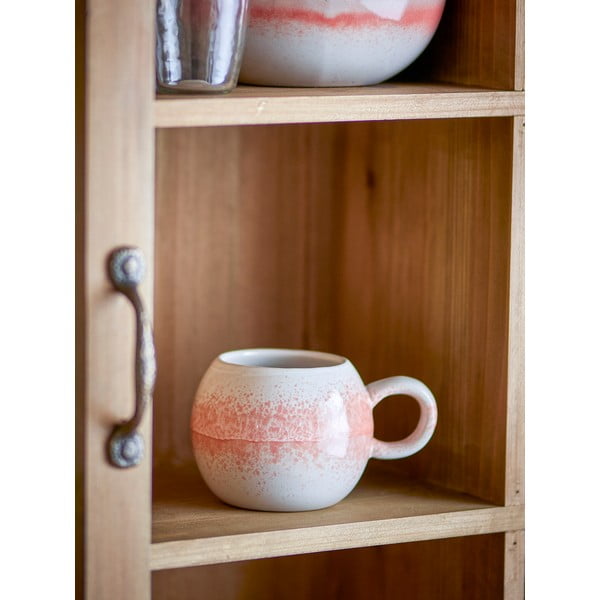 Oranžový hrnek z kameniny 410 ml Paula – Bloomingville-image-2