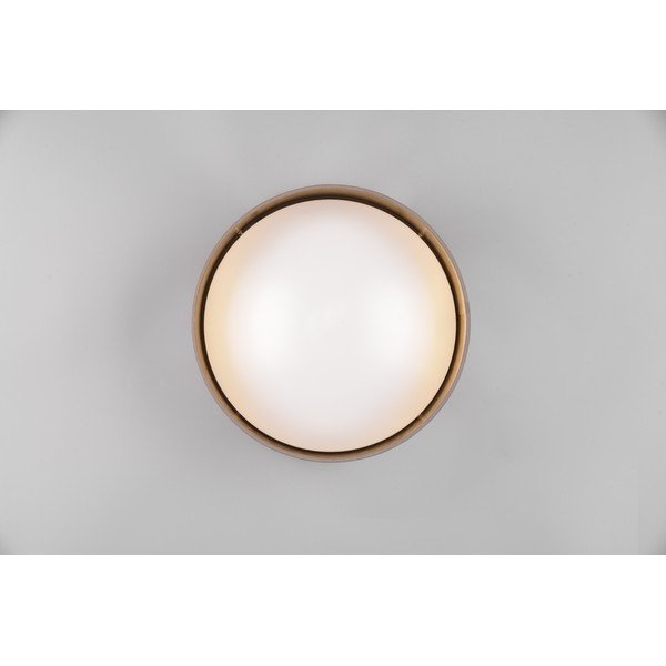 Světle hnědé LED stropní svítidlo ø 30 cm Locarno – Reality-image-2