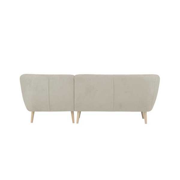 Béžová pohovka s lenoškou na pravé straně Mazzini Sofas Sicile-image-1