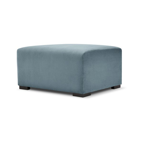 Světle modrý manšestrový puf Cosmopolitan Design Hobart