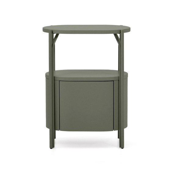 Zelená skříňka pod umyvadlo 60x81 cm Arely – Kave Home