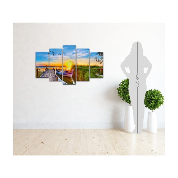 Vícedílný obraz na plátně Port Canvas-image-1