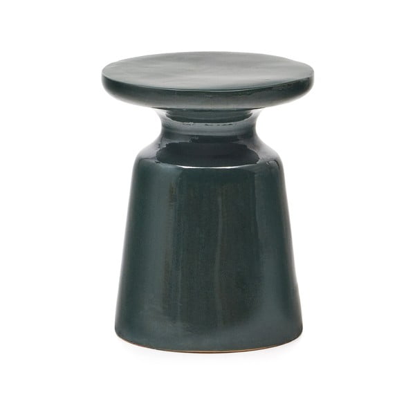 Keramický kulatý zahradní odkládací stolek ø 41 cm Mesquida – Kave Home