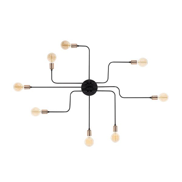 Nástěnné svítidlo v černé a bronzové barvě Truva – Opviq lights-image-3