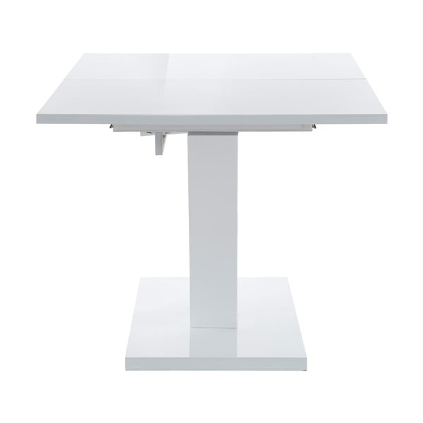 Lesklý rozkládací jídelní stůl s přídavnou deskou 90x140 cm Aaron – Støraa-image-1