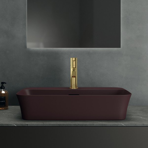 Vínové keramické umyvadlo 55x38 cm Ipalyss – Ideal Standard-image-1