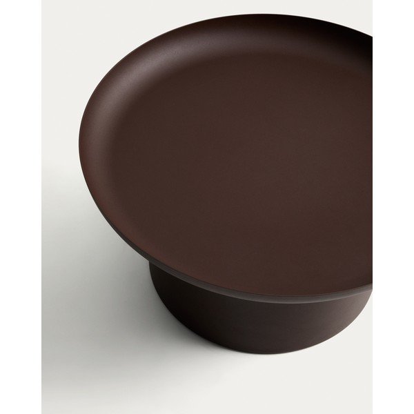 Kovový kulatý zahradní konferenční stolek ø 70 cm Arcola – Kave Home-image-4