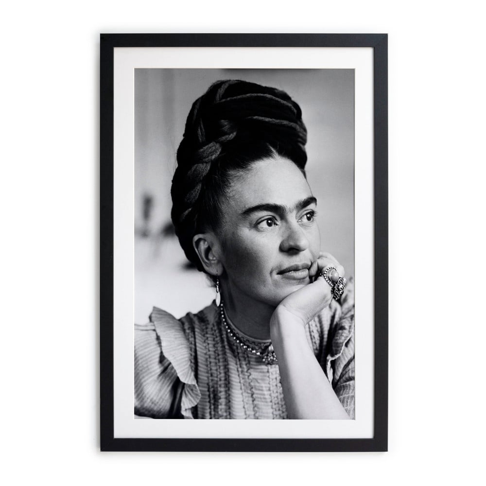 Černobílý plakát Madre Selva Kahlo, 30 x 40 cm