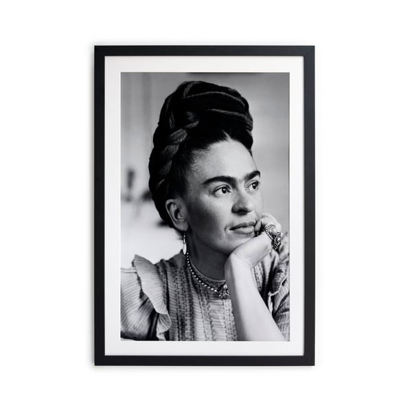 Černobílý plakát Madre Selva Kahlo, 30 x 40 cm