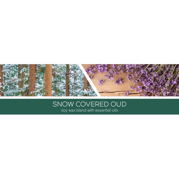 Vonná svíčka Goose Creek Snow Covered Oud, doba hoření 35 h-image-1