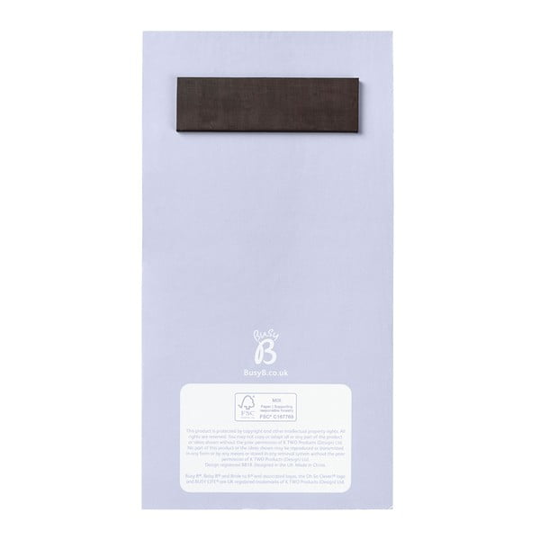 Magnetický zápisník s propiskou 70 stránek – Busy B-image-4