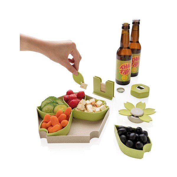 Zelený 4dílný servírovací set XD Design Collection-image-2