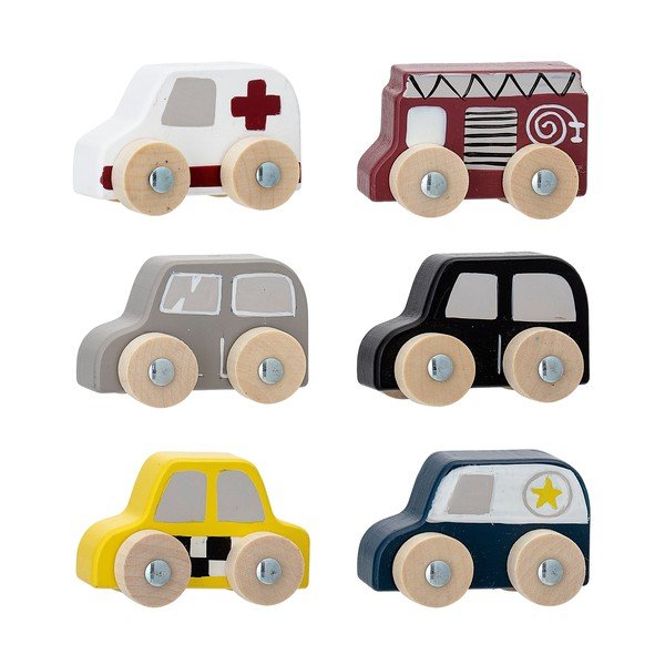 Dřevěná autíčka v sadě Avin – Bloomingville Mini-image-4