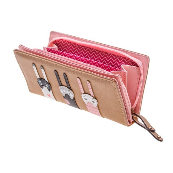 Dámská peněženka Free Cats, hnědá-image-1