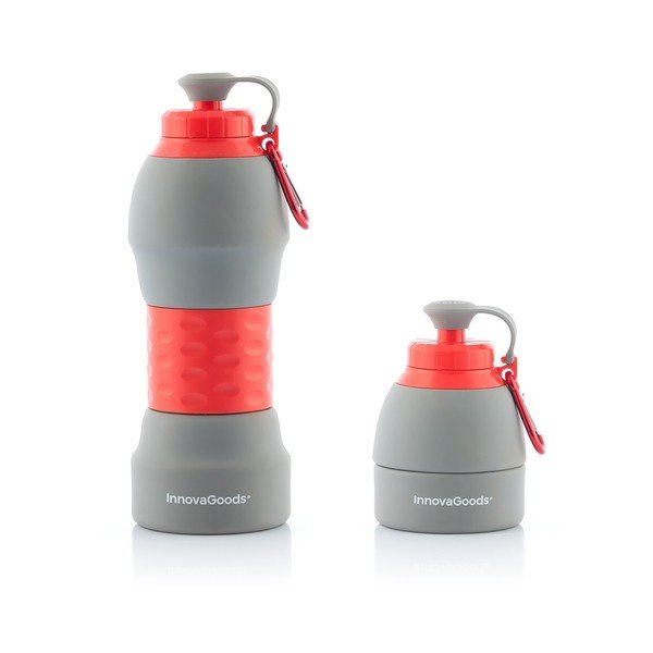 Skládací silikonová lahev InnovaGoods, 580 ml-image-2