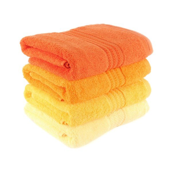 Sada 4 osušek Foutastic Daisy, 70 x 140 cm-image-1