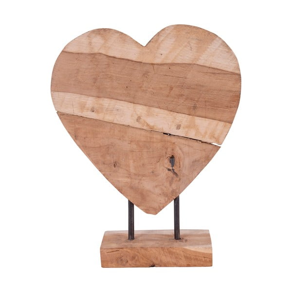 Dřevěná dekorace z teakového dřeva House Nordic Almada-image-2