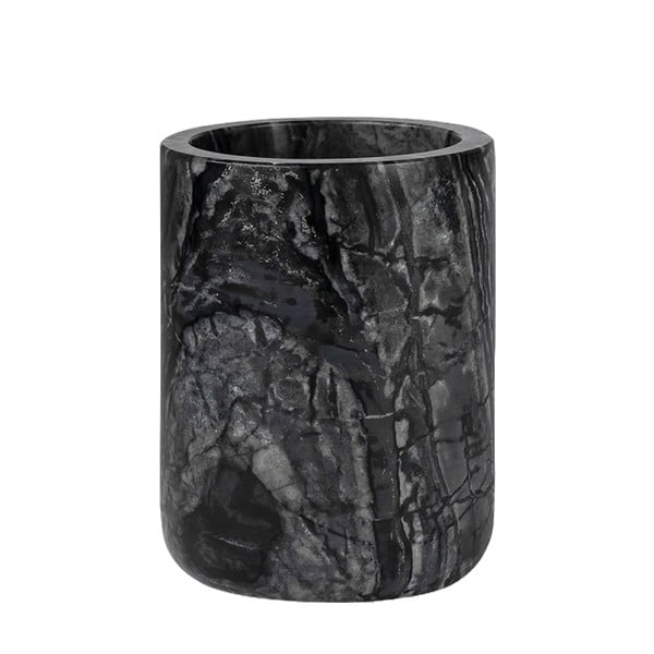 Černý mramorový kelímek na zubní kartáčky Marble – Mette Ditmer Denmark