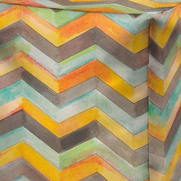 Puf Decorative Yellow-image-1
