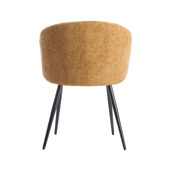 Okrově žlutá kovová jídelní křesla v sadě 2 ks Radaja – Light & Living-image-4