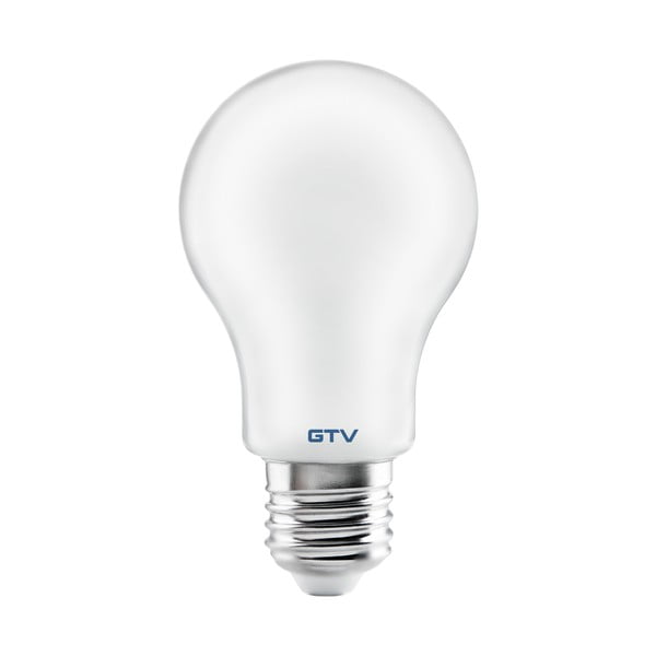 Neutrální bílá LED žárovka E27, 8 W – GTV
