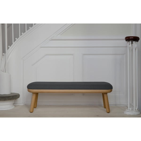 Antracitová lavice Paff Low – UMAGE-image-1