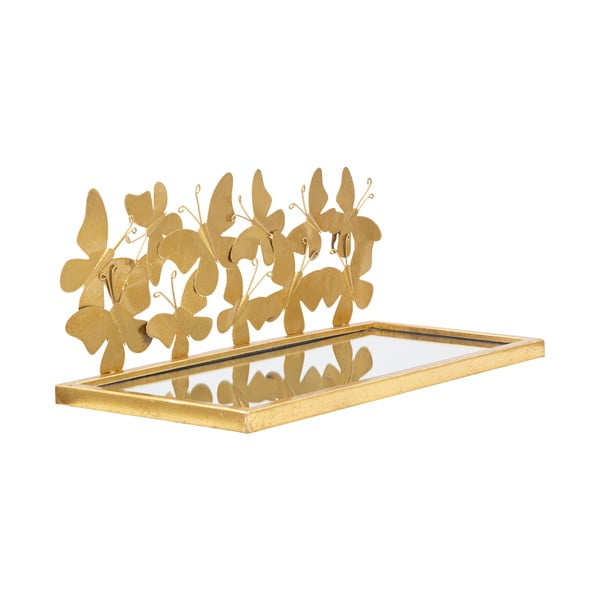 Noční stolek ve zlaté barvě Butterfly – Mauro Ferretti-image-3