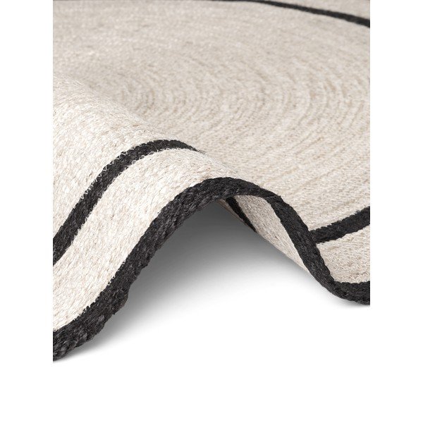 Ručně tkaný jutový kulatý koberec ve světle přírodní barvě ø 150 cm Lina – Hanse Home-image-4