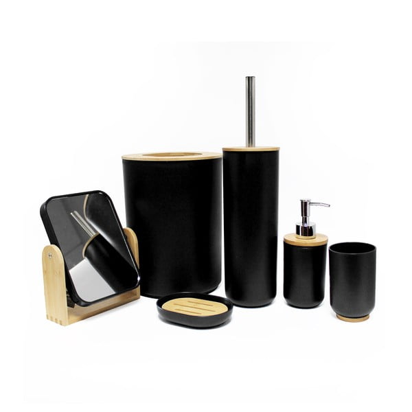 Černá plastová mýdlenka Smart – douceur d'intérieur-image-1