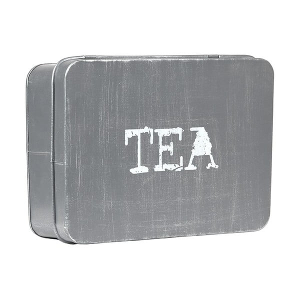 Šedá kovová krabice na čaj LABEL51-image-2