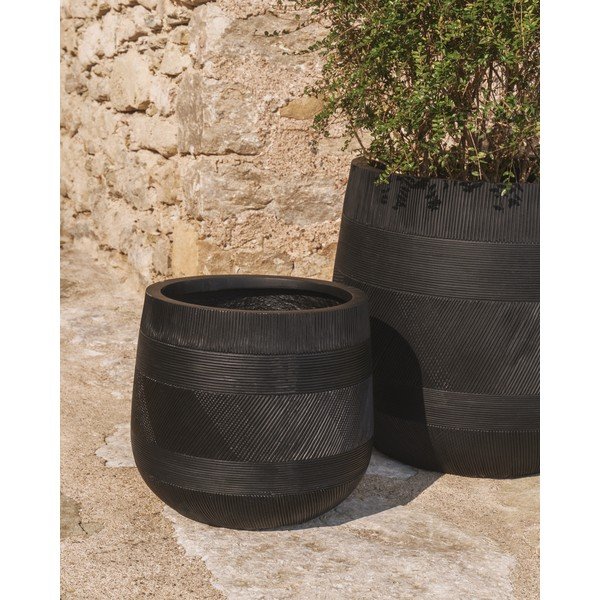 Betonové obaly na květináče v sadě 2 ks ø 50 cm Tival – Kave Home-image-1