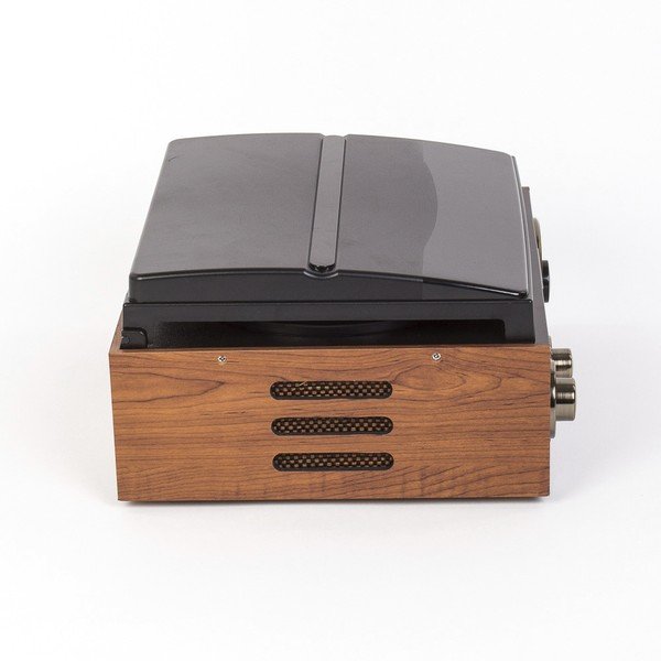 Černý gramofon s rádiem GPO Empire Black TG-192-image-2