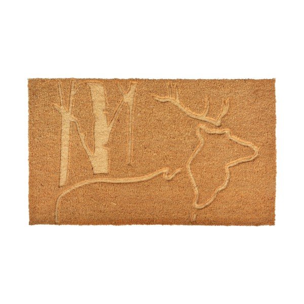 Rohožka z kokosového vlákna Esschert Design Deer, 40 x 60 cm