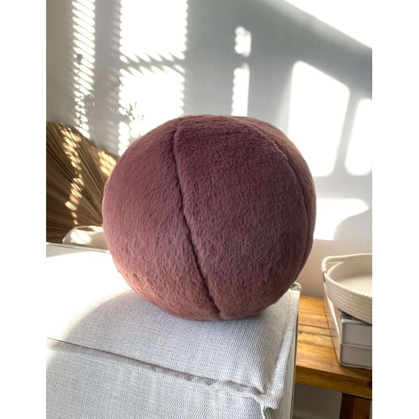 Dekorační polštář z mikroplyše ø 25 cm Top – Mioli Decor-image-4