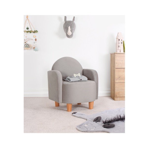Šedé dětské křesílko Nock – Artie-image-2