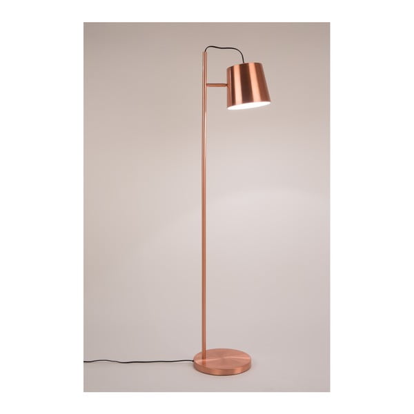 Stojací lampa v měděné barvě Zuiver Buckle Head-image-2