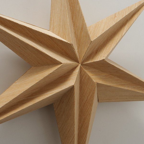 Vánoční papírová závěsná dekorace ve tvaru hvězdy Boltze Kassia, ø 40 cm-image-1