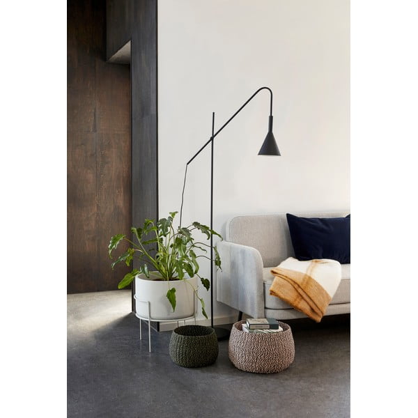 Tmavě modrý povlak na polštář Hübsch Astra, 60 x 40 cm-image-2