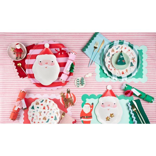 Vánoční crackery v sadě 6 ks Honeycomb  – Meri Meri-image-1