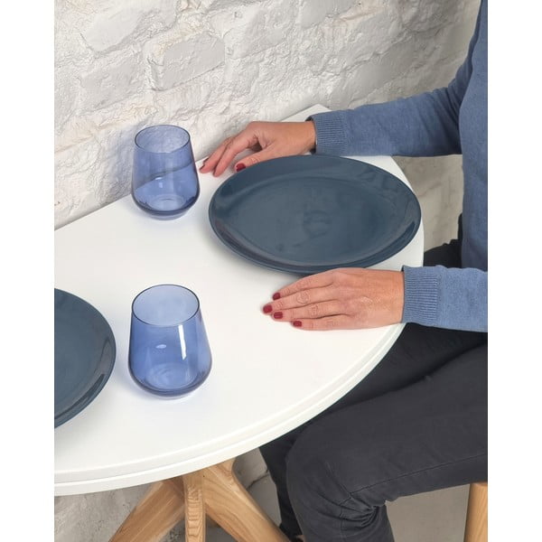 Kulatý rozkládací jídelní stůl 45x90 cm Jubi – Ragaba-image-4