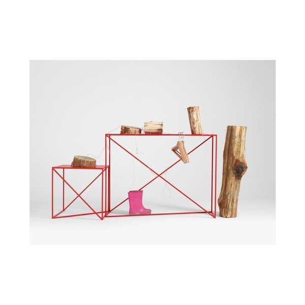 Červený konzolový stolek  Custom  Form Memo-image-4