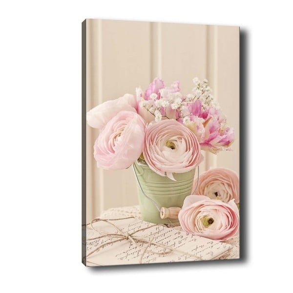 Obraz Pink Roses, 40 x 60 cm