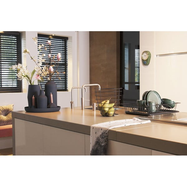 Černý odkapávač na nádobí PT LIVING Linea-image-1