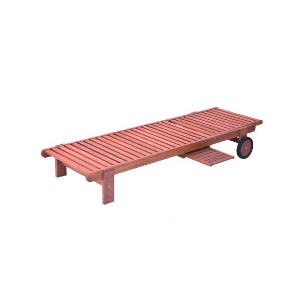 Dřevěné zahradní lehátko Victoria - Rojaplast-image-2