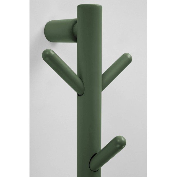 Zelený nástěnný věšák z borovicového dřeva 21 cm Eddison – Jotex-image-2